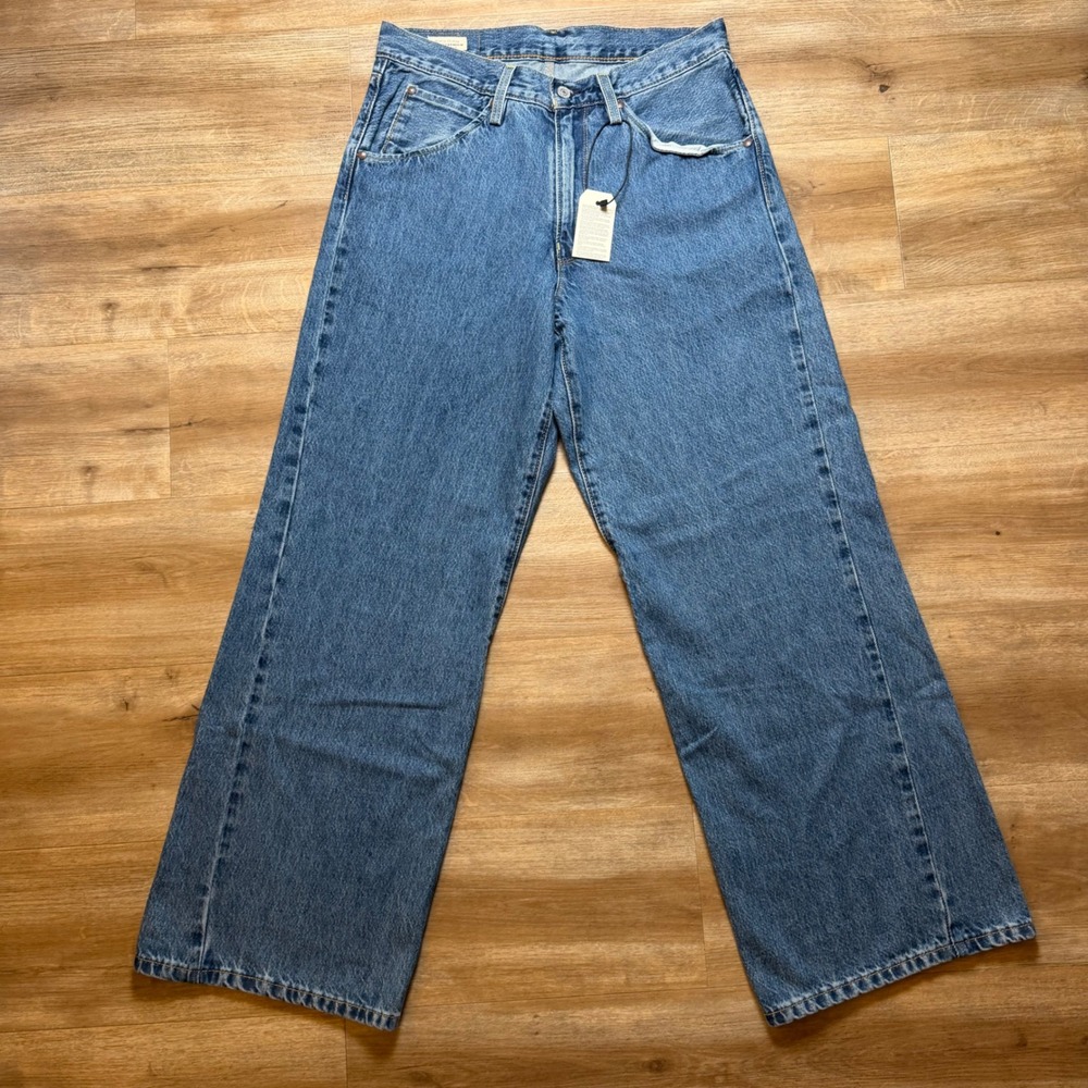 Levi's Baggy Jeans Mens 31x32 Blue Wide Leg Premium Denim New NWT